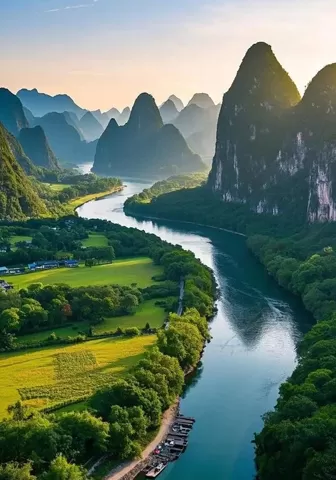 cruising the li river guilin